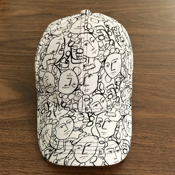 Abstract Grafitti Baseball Cap Hat - Picture 5 of 8